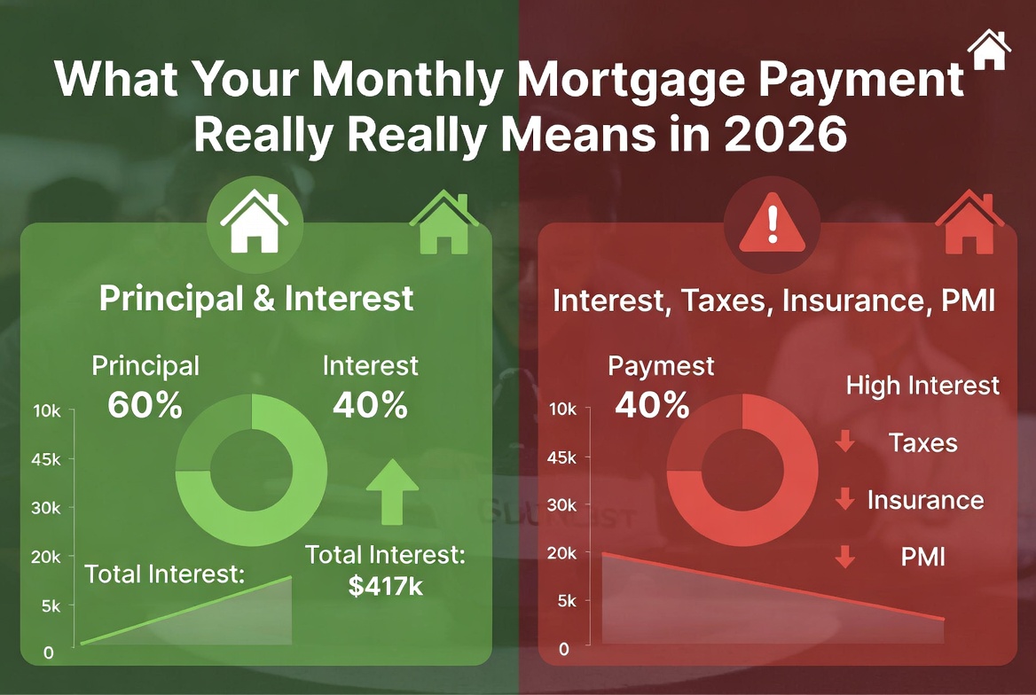 Monthly Payment Breakdown (PITI + Real-Life Impact)