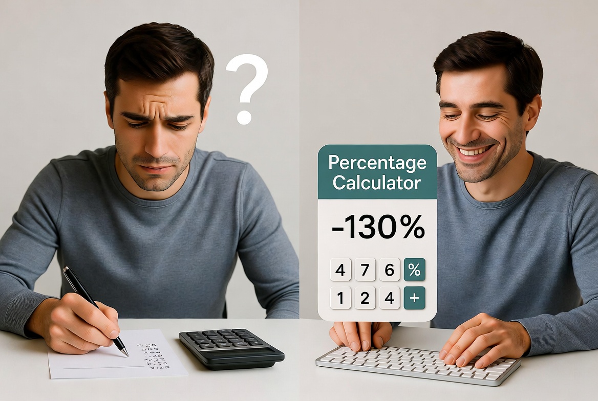 Before & After Percentage Calculation