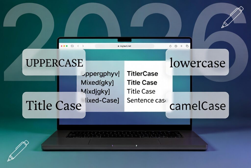 Case Converter Guide: When to Use Title Case, Sentence Case, Uppercase, or Lowercase in 2026