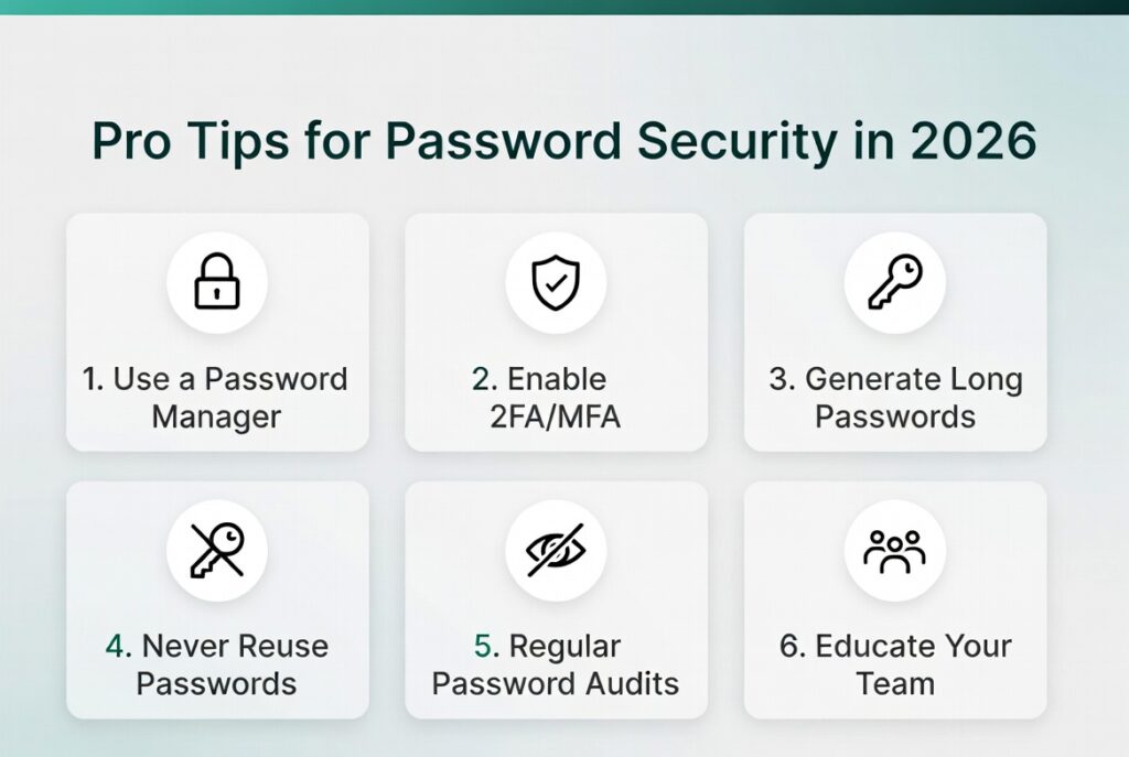 Pro Tips Infographic