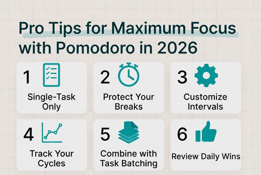 Pro Tips Infographic